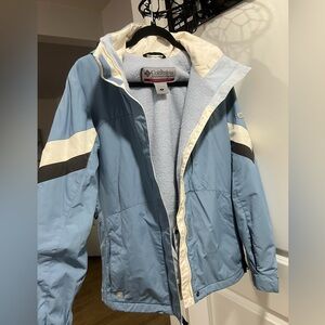Columbia Light Blue Fleece Jacket